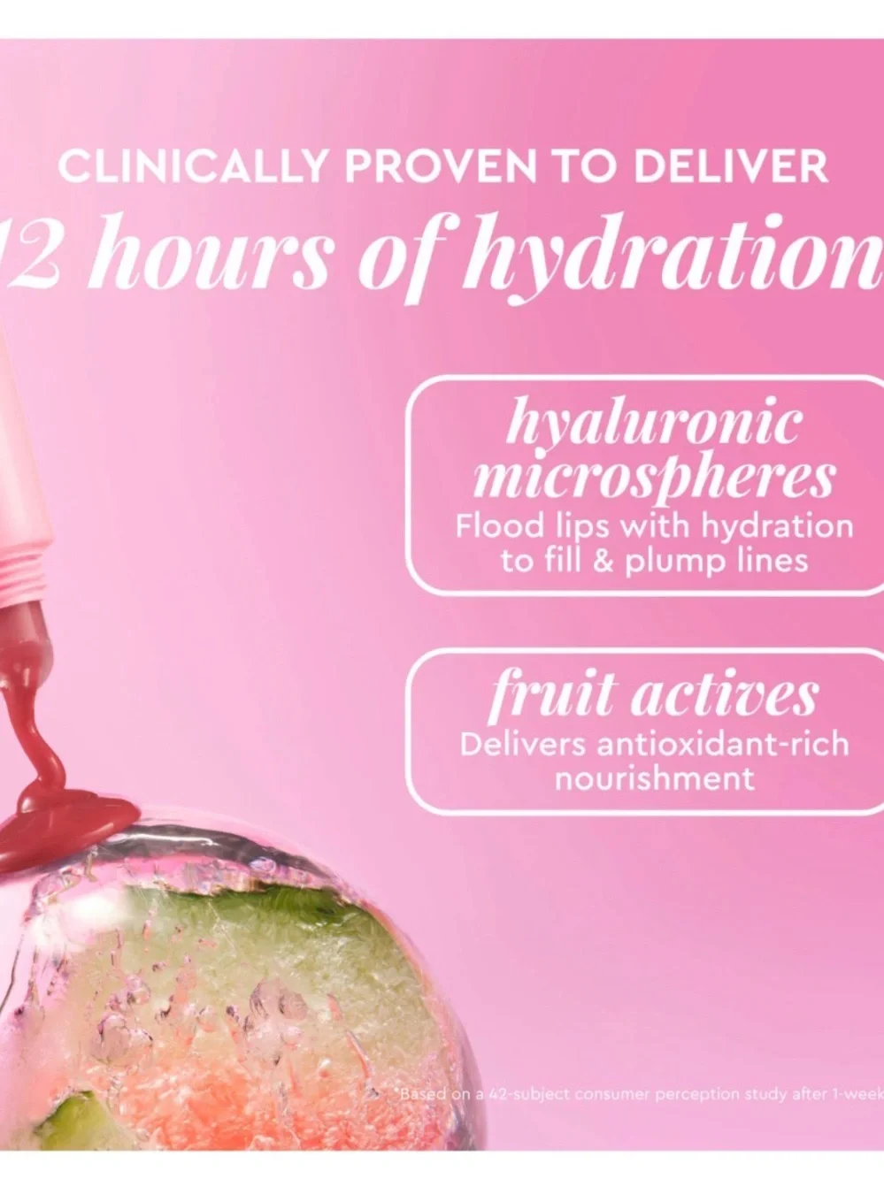 Glow Recipe Glass Balm Watermelon BINGSOO Hydrating Lip Shine 15g